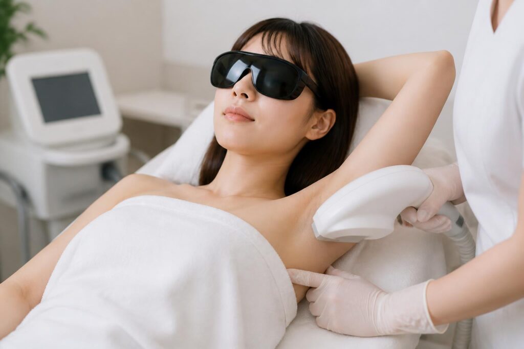 医療脱毛施術後の効果はいつ実感できる？